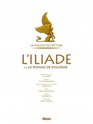 L'Iliade (Bruneau) 1 La pomme de discorde simple (glénat bd) photo 4