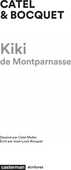 Kiki de Montparnasse   Réédition 2016 (casterman bd) photo 1