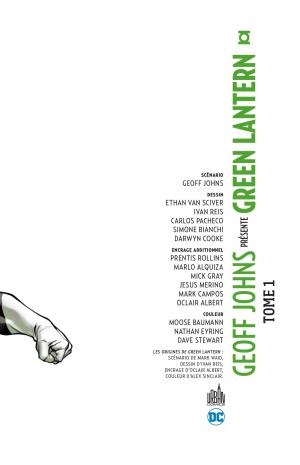Geoff Johns Présente Green Lantern 1 Intégrale 1 TPB Hardcover (cartonnée) - Intégrale (Urban Comics) photo 4