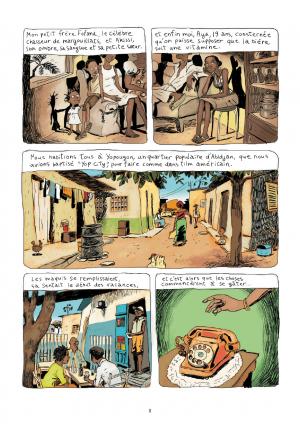 Aya de Yopougon 1 Intégrale T.01 à T.03 Intégrale 2016 (Gallimard manga) photo 8
