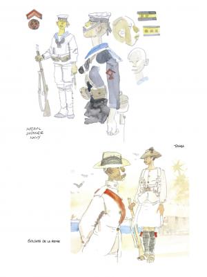 Corto Maltese 1 La ballade de la mer salée Noir et blanc (2017) (casterman bd) photo 7