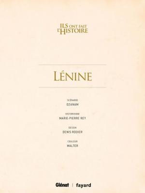 Lénine   simple (glénat bd) photo 4
