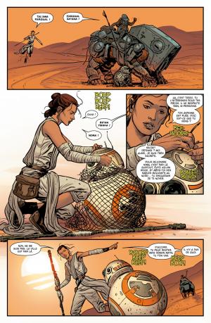 Star Wars - Le Réveil de La Force   TPB hardcover (cartonnée) (Panini Comics) photo 15