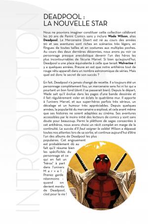 Deadpool - Il Faut Soigner Le Soldat Wilson  20 Ans Panini Comics - Deadpool - Il Faut Soigner Le Soldat Wilson TPB hardcover (cartonnée) - 20ans Panini Comics (Panini Comics) photo 4