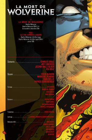La Mort de Wolverine  LA MORT DE WOLVERINE TPB hardcover (cartonnée) (Panini Comics) photo 3
