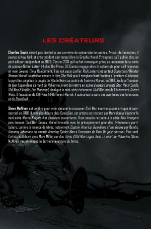 La Mort de Wolverine  LA MORT DE WOLVERINE TPB hardcover (cartonnée) (Panini Comics) photo 5
