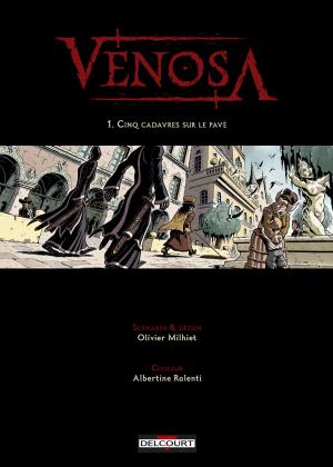 Venosa 1 Cinq cadavres sur le pavé simple (delcourt bd) photo 2
