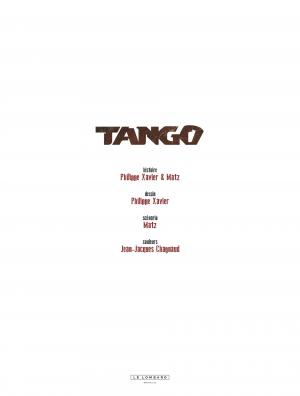 Tango 1 Un océan de pierre Simple (le lombard) photo 1