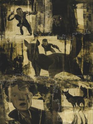 Black Dog, les rêves de Paul Nash   simple (glénat bd) photo 11