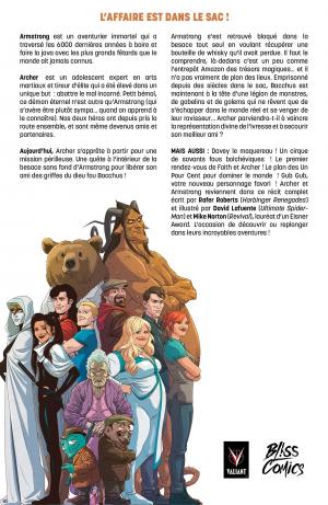 A+A - Les aventures d’Archer et Armstrong  Couverture B Original Comics limitée à 250 exemplaires TPB hardcover (cartonnée) (bliss editions) photo 1