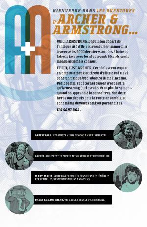 A+A - Les aventures d’Archer et Armstrong  Couverture B Original Comics limitée à 250 exemplaires TPB hardcover (cartonnée) (bliss editions) photo 9