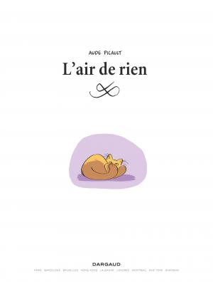 L'air de rien   simple (dargaud) photo 1