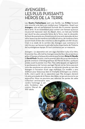 Avengers - La Séparation  La Séparation TPB Hardcover - 20 ans Panini Comics (Panini Comics) photo 3