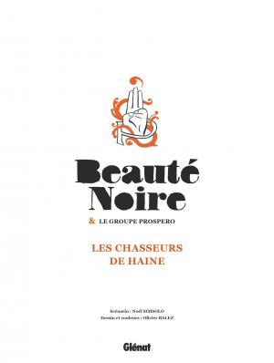 Beauté noire et le groupe Prospero 1 Les chasseurs de haine simple (glénat bd) photo 4