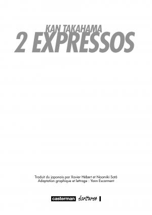 2 expressos   Simple (casterman manga) photo 1
