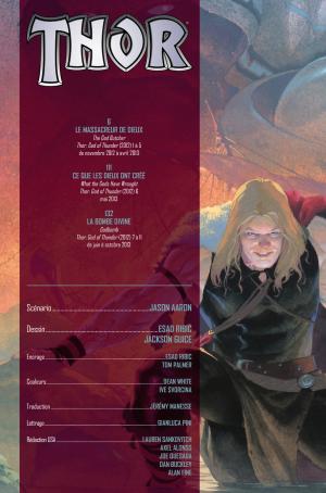 Thor 1 Dieu du Tonnerre TPB Hardcover - Marvel Deluxe - Issues GOT (Panini Comics) photo 2