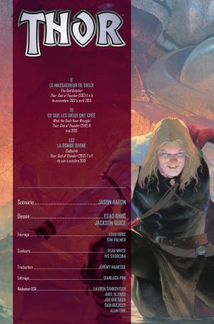 Thor 1 Dieu du Tonnerre TPB Hardcover - Marvel Deluxe - Issues GOT (Panini Comics) photo 2