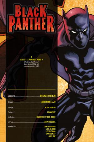 Black Panther  Qui Est La Panthère Noire ? TPB Hardcover - Marvel Deluxe - Issues V4 (Panini Comics) photo 2