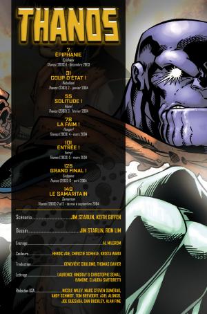Thanos  Le Samaritain TPB Hardcover - Marvel Deluxe - Issues V1 (Panini Comics) photo 2