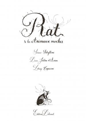 Rat et les animaux moches   simple (delcourt bd) photo 3