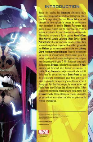 Inhumans Vs. X-Men   TPB Hardcover - Marvel Deluxe (Panini Comics) photo 3