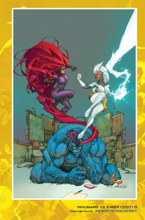 Inhumans Vs. X-Men   TPB Hardcover - Marvel Deluxe (Panini Comics) photo 5