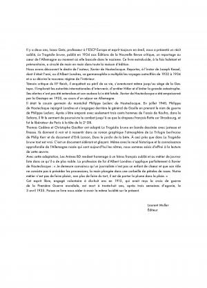 La tragédie brune   simple (les arènes) photo 6