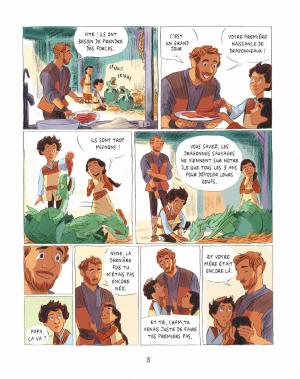 Les dragons de Nalsara 1 L'Île aux dragons Simple (bayard éditions) photo 7