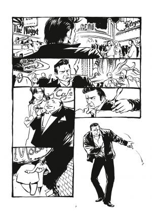 Johnny Cash: I see a darkness   simple (casterman bd) photo 8