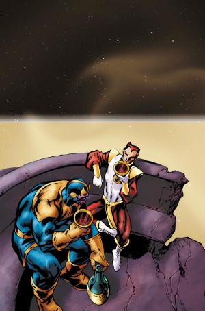 Thanos - Les Frères de l'Infini   TPB Hardcover - Marvel Graphic Novels (Panini Comics) photo 2