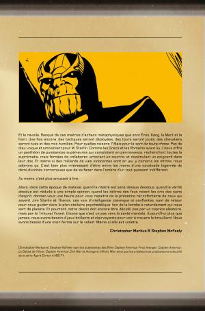 Thanos - Les Frères de l'Infini   TPB Hardcover - Marvel Graphic Novels (Panini Comics) photo 5