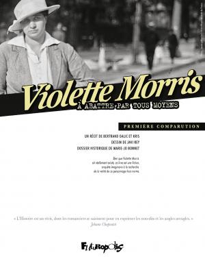 Violette Morris 1 A abattre par tous les moyens simple (futuropolis) photo 2