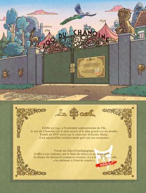 Panique au zoo  Une enquête de poulpe et castor burma Simple (delcourt bd) photo 3