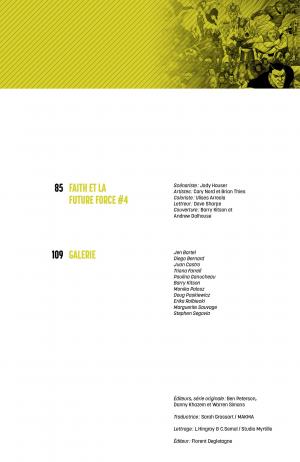 Faith et la Future Force   TPB hardcover (cartonnée) (bliss editions) photo 4