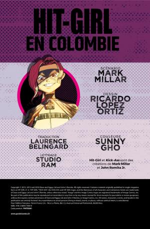 Hit-Girl 1 En Colombie TPB Hardcover - Best Of Fusion Comics (Panini Comics) photo 2