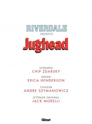 Riverdale présente Jughead 1  TPB softcover (souple) - Issues V3 (glénat bd) photo 2