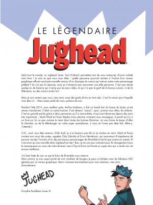 Riverdale présente Jughead 1  TPB softcover (souple) - Issues V3 (glénat bd) photo 4