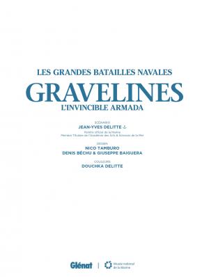 Les grandes batailles navales 16 Gravelines Simple (glénat bd) photo 2