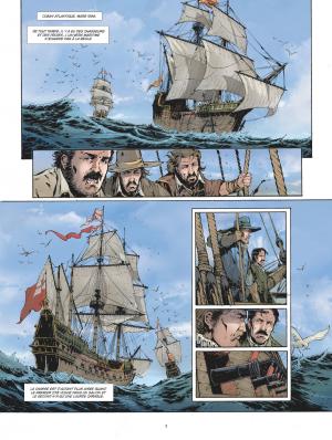 Les grandes batailles navales 16 Gravelines Simple (glénat bd) photo 4