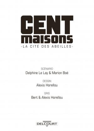 100 maisons  Cent maisons Réédition 2019 (delcourt bd) photo 1