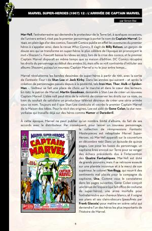 Je Suis Captain Marvel   TPB Hardcover - Marvel Anthologie (Panini Comics) photo 6