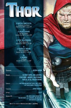 Thor - La guerre de l indigne  LA GUERRE DE L’INDIGNE TPB Hardcover - Marvel Deluxe (Panini Comics) photo 2