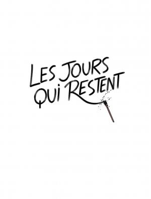 Les jours qui restent   simple (delcourt bd) photo 1