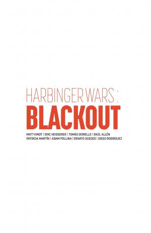 Harbinger Wars - Blackout   TPB hardcover (cartonnée) (Bliss Comics) photo 2