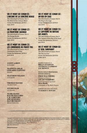 Conan Le Barbare 1 Conan le barbare TPB Hardcover (cartonnée) - Issues V4 (Panini Comics) photo 2