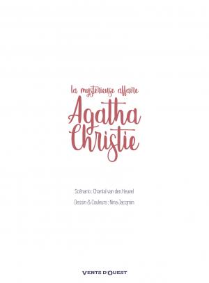 La mystérieuse affaire Agatha Christie   simple (glénat bd) photo 4