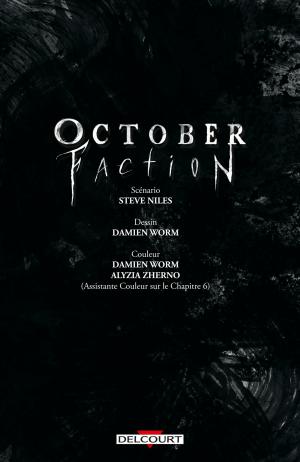 October Faction 1  TPB Hardcover (cartonnée) (delcourt bd) photo 3