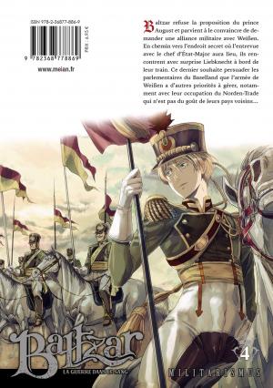 Baltzar : la guerre dans le sang 4  simple (meian) photo 1