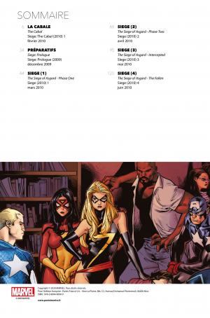 Siege  Réédition 2020 TPB Hardcover (cartonnée) - Marvel Deluxe (Panini Comics) photo 2