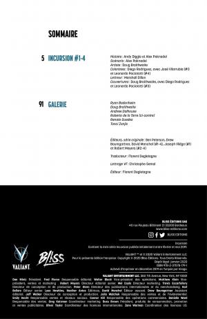 Incursion  Incursion TPB Hardcover (cartonnée) (bliss editions) photo 4